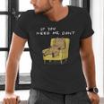 If You Need Me Don’t Introvert Capybara Sarcastic Men's V-Neck T-Shirt