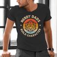 Nerdy Dads Build Character Men's V-Neck T-Shirt