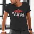New Nurse 2018 Nurse Nursing School Graduation Shirt Men's V-Neck T-Shirt