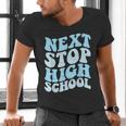 Next Stop High School Elementary School Graduation 2025 Men's V-Neck T-Shirt