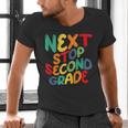 Next Stop Second Grade 1st Grade Graduation Day Kids Men's V-Neck T-Shirt
