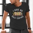 I Have No Shelf Control Book Lovers Teacher Women Graphic Men's V-Neck T-Shirt