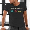 Nostalgia 2026 Is The New 2016 Vibes 2026 Is 2016 Men's V-Neck T-Shirt