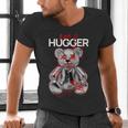 Not A Hugger Teddy Bear Antisocial Introvert Men's V-Neck T-Shirt