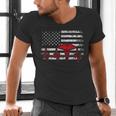 Nurse 2018 American Flag Tee Nursing School Graduation Men's V-Neck T-Shirt