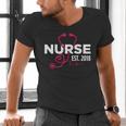 Nurse Graduate Graduation 2018 Nursing School Shirt Men's V-Neck T-Shirt