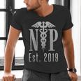 Nurse Practitioner Graduation Caduceus NP Degree 2019 Men's V-Neck T-Shirt