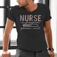 Nursing Student Nurse Appreciation Modern Classic Lace Embellished Nurse Graduation Female -Adults Small Men's V-Neck T-Shirt