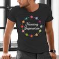 Nursing Supervisor Nurse Saying Graduation Proud Nurse Love Men's V-Neck T-Shirt