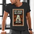 Off-Book On Point Theater Drama Men's V-Neck T-Shirt