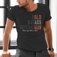 Old Man Saying Gag Father's Day Birthday Dad Grandpa Men's V-Neck T-Shirt Old Man Saying Gag Father's Day Birthday Dad Grandpa Men's V-Neck T-Shirt