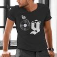 Old School Dad OG Hip Hop Head Vinyl Retro 80s90s Nostalgia Men's V-Neck T-Shirt