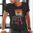 Old Vintage Cassette Tape 70s 80s 80s Outfit Nostalgia Men's V-Neck T-Shirt Old Vintage Cassette Tape 70s 80s 80s Outfit Nostalgia Men's V-Neck T-Shirt