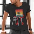 Old Vintage Cassette Tape 70s 80s 80s Outfit Nostalgia Men's V-Neck T-Shirt Old Vintage Cassette Tape 70s 80s 80s Outfit Nostalgia Men's V-Neck T-Shirt