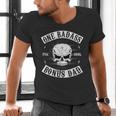 One Badass Bonus Step Dad Birthday Stepdad Men's V-Neck T-Shirt