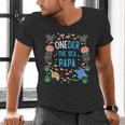 OneDer The Sea Papa 1st Birthday Dad Matching Men's V-Neck T-Shirt