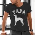 Papa ITALIAN GREYHOUND For Dad Men's V-Neck T-Shirt