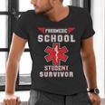 Paramedic School Graduation Shirt Survivor Men's V-Neck T-Shirt