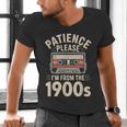 Patience Please I'm From The 1900s Cassette Men's V-Neck T-Shirt Patience Please I'm From The 1900s Cassette Men's V-Neck T-Shirt