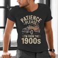 Patience Please I'm From The 1900s Old Car Men's V-Neck T-Shirt Patience Please I'm From The 1900s Old Car Men's V-Neck T-Shirt