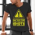 My People Skills Are Just Fine Sarcastic Introvert Men's V-Neck T-Shirt
