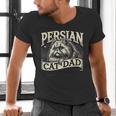Persian Cat Dad Persian Cats Persian Cat Lover Men's V-Neck T-Shirt