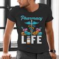 Pharmacy Life Pharmacist Chemist Student PharmD Graduation Men's V-Neck T-Shirt