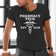 Pharmacy Tech GraduationShirt Student Est 2018 Men's V-Neck T-Shirt