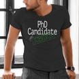 PhD Candidate Survivor Medical Doctors Graduation Doctor Men's V-Neck T-Shirt