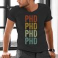 PHD Graduation Doctorate Men's V-Neck T-Shirt
