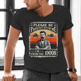 Please Be-Patient With Me I'm From The 1900s Humor Saying Men's V-Neck T-Shirt