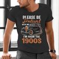 Please BePatient With-Me I'm From The 1900s Vintage Car Men's V-Neck T-Shirt Please BePatient With-Me I'm From The 1900s Vintage Car Men's V-Neck T-Shirt
