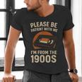 Please Be Patient I'm From The 1900s – Vintage Tape Men's V-Neck T-Shirt