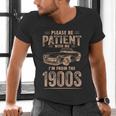 Please Be Patient With Me I'm From The 1900s Car Vintage Men's V-Neck T-Shirt