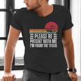Please Be Patient With Me I'm From The 1900s Fathers Day Men's V-Neck T-Shirt