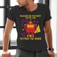 Please Be Patient With Me I'm From The 1900s Gen X Robot Men's V-Neck T-Shirt