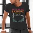 Please Be Patient With Me I'm From The 1900s Heart Beat Men's V-Neck T-Shirt Please Be Patient With Me I'm From The 1900s Heart Beat Men's V-Neck T-Shirt