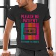 Please Be Patient I'm From The 1900s Retro Cassette Tape Men's V-Neck T-Shirt