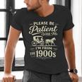 Please Be Patient With Me I'm From The 1900s Retro Men's V-Neck T-Shirt