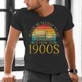 Please Be Patient To Me I'm From The 1900s Retro Vintage Men's V-Neck T-Shirt