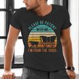 PLEASE BE PATIENT I'M FROM THE 1900s Vintage 1900s 90s Men's V-Neck T-Shirt
