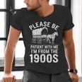 Please Be Patient I'm From The 1900s Vintage Humor 90s Kids Men's V-Neck T-Shirt Please Be Patient I'm From The 1900s Vintage Humor 90s Kids Men's V-Neck T-Shirt