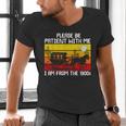 Please Be Patient With Me I'm From The 1900s Vintage Sun Set Men's V-Neck T-Shirt