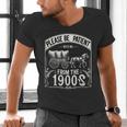 Please Be Patient With Me I'm From The 1900s Vintage Vibes Men's V-Neck T-Shirt