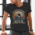 Please Be Patient With Me I'm From The 1900s Vintage Wagon Men's V-Neck T-Shirt