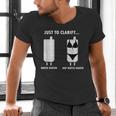 Plumber Hot Water Heater Plumbing Dad Joke Men's V-Neck T-Shirt Plumber Hot Water Heater Plumbing Dad Joke Men's V-Neck T-Shirt