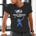 Police Academy Graduate Shirt Police Academy Graduation Gift Men's V-Neck T-Shirt