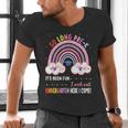 Pre k Graduation Class 2025 Graduate Pre-k Rainbow Girls Men's V-Neck T-Shirt
