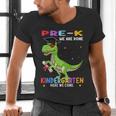 Pre k Graduation We Are Done Class 2023 Pre-k Dinosaur Boys Men's V-Neck T-Shirt