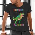 Preschool Graduation Class Of 2022 Graduate Dinosaur Kids Men's V-Neck T-Shirt